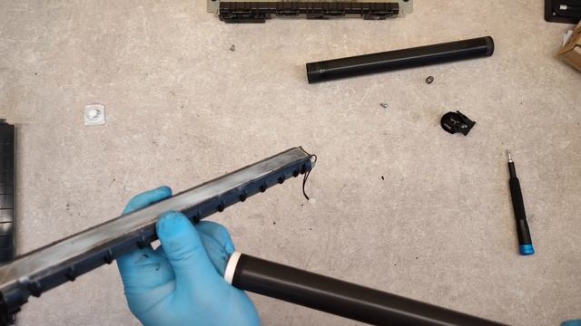HOW TO REPLACE FUSER FILM SLEEVE AND LOWER PRESSURE ROLLER ON LEXMARK MX310, MX410, MX510 смотреть онлайн