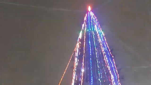 Арск. ШОК!!! -погода. Открытие Ёлки. смотреть онлайн