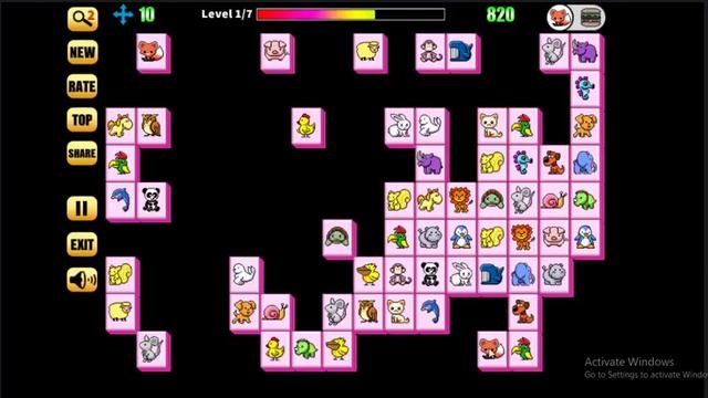 Onet Connect Animal Game смотреть онлайн