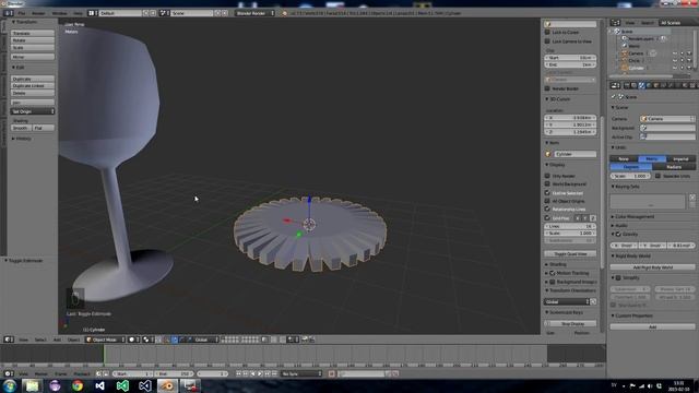 Blender 3D, Del 1, grundläggande modellering av objekt. смотреть онлайн