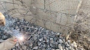 Бассейн водопад .Делаем Каркасы для Арт бетона. Скала камни из растворной смеси.