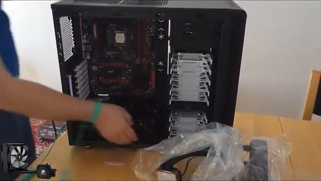 Сборка компьютера в корпус Fractal Design Define R4 смотреть онлайн
