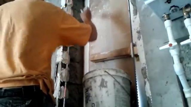 Оконный откос из цементно- песчаной смеси. Для новичков. Часть 3. смотреть онлайн
