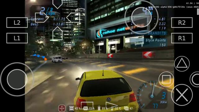 AetherSX2- Need for Speed Underground (Gameplay #2) Asus ROG Phone 1 смотреть онлайн