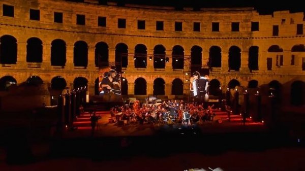 HAUSER & Ksenija Sidorova - Libertango - Gala Concert @ Arena Pula Croatia 2018 - 1080p