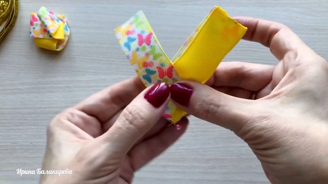 DIY?Девочки в Восторге от этих Заколочек / Заколки для волос своими руками МК Бантики из лент. смотреть онлайн