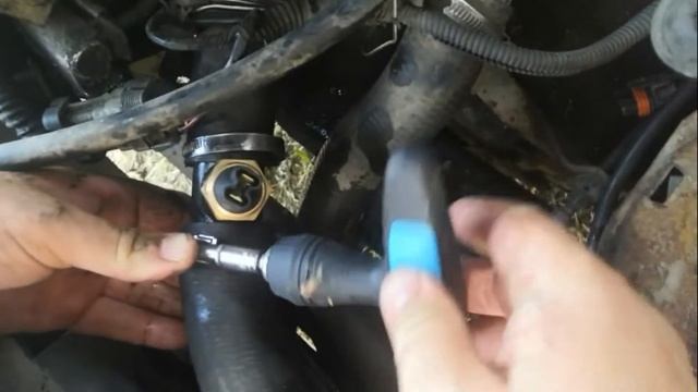 Модернизация охлаждения радиатора. Установка датчика и реле вентилятора ВАЗ 21103 смотреть онлайн