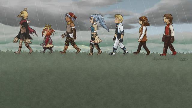 Final Fantasy Crystal Chronicles ending - Moonless Starry Night смотреть онлайн