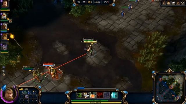 Rise of Immortals Battle for Graxia - Kaos Gameplay part 1 смотреть онлайн