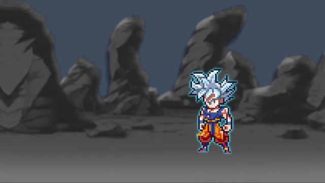 Ultra Instinct Goku VS Beast Gohan [StickNodes Sprite Animation] смотреть онлайн