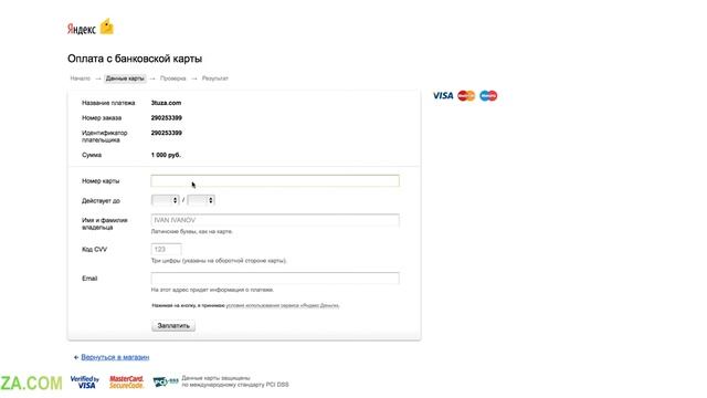 Как пополнить счет с помощью платежной системы Visa и Mastercard смотреть онлайн