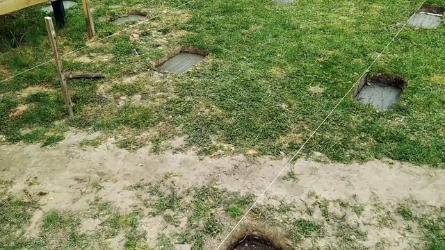 Фундамент из блоков для террасы. Строю террасу смотреть онлайн