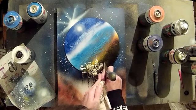 ТЫ НАРИСУЕШЬ такую КАРТИНУ за 9 МИНУТ! РИСОВАНИЕ БАЛЛОНЧИКАМИ | ОБУЧЕНИЕ смотреть онлайн