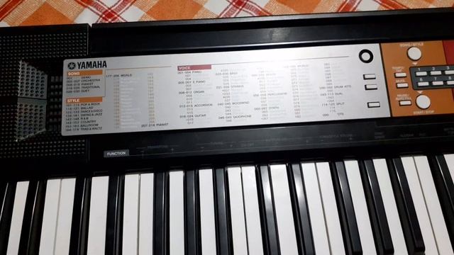Programacion El Teclado Yamaha F50