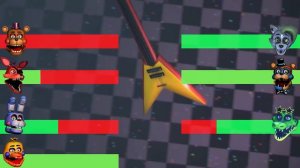 [SFM FNaF] Top 10 Fight VS FNAF With Healthbars!