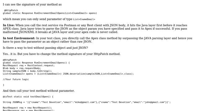 Salesforce: HttpPatch Apex Rest Endpoint Test Case (2 Solutions!!) смотреть онлайн