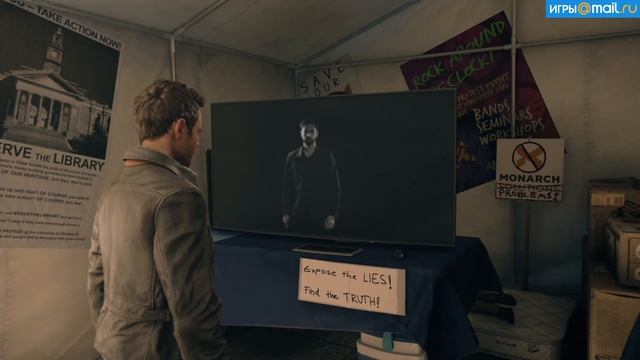 Quantum Break: пасхалка возвращение Alan Wake смотреть онлайн