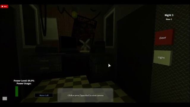 night 3 Roblox Five Nights at Freddy's смотреть онлайн