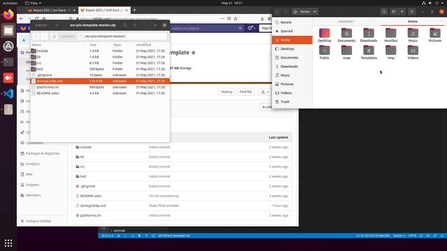 AVR assembly and debugging with VSCode and Platform IO смотреть онлайн