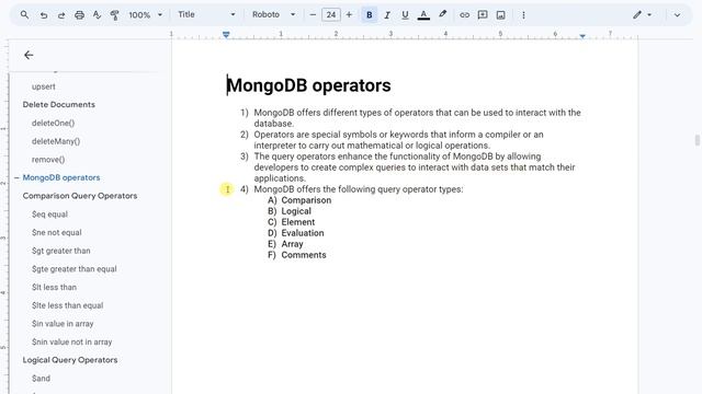 #34: MongoDB Operators | Different type of mongodb operators | MongoDB Tutorial Hindi смотреть онлайн