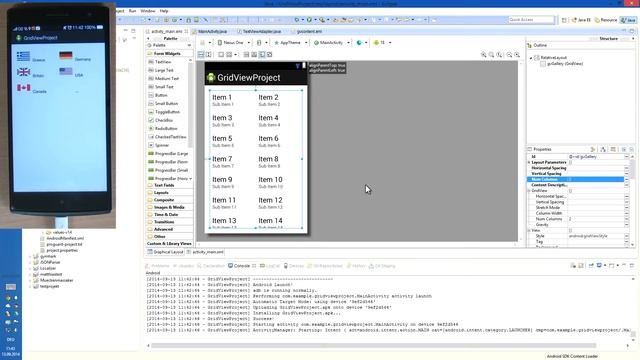 GridView Gallery Adapter - Android Java Tutorial PART 2 смотреть онлайн