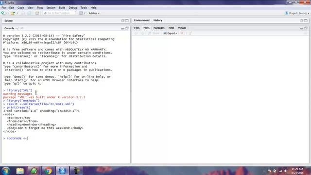 Read XML Data in R смотреть онлайн