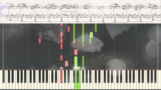 Je Suis Malade – Serge Claude Bernard Chauvier (Ноты и Видеоурок для фортепиано) (piano cover) смотреть онлайн