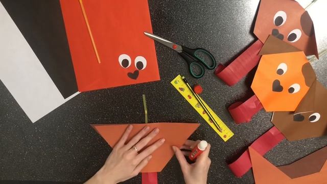 Аппликация «Собачка» смотреть онлайн