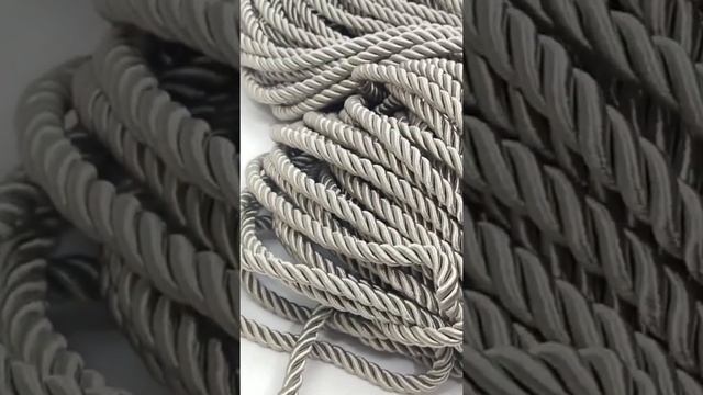 Шнур потолочный, декоративный СЕРЫЙ (sindtex.com) смотреть онлайн