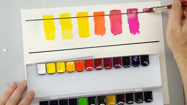 Mijello Mission Gold 24 Pan Watercolor Set Review смотреть онлайн