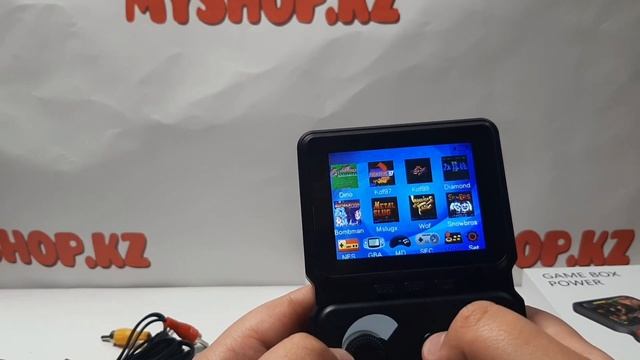 Портативная игровая приставка GAME BOX POWER M3 смотреть онлайн
