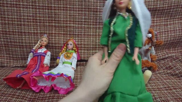 Куклы в национальных костюмах смотреть онлайн
