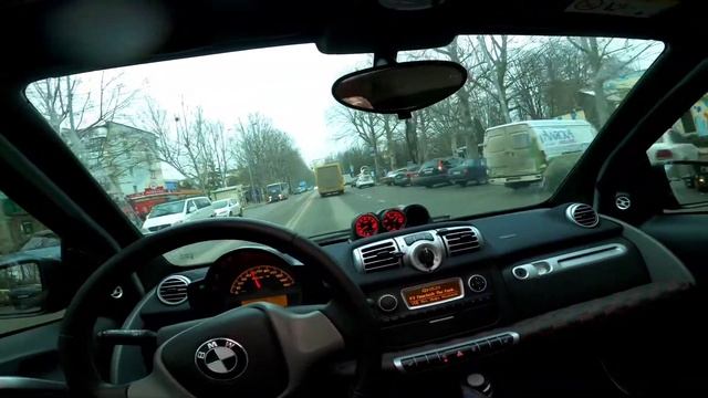 #Автопроект #BMW X0.5M (#Smart451 на прошивке).Поездка-#Обзор:Как ведёт себя #Smart451 на трассе?! смотреть онлайн