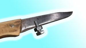 НОЖ КАК БРИТВА ЗА МИНУТУ! Простое приспособление для заточки ножей!