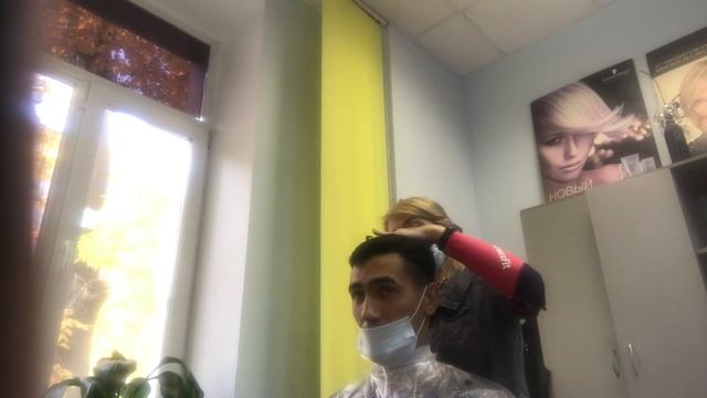 #мужскаястрижка#парикмахерская# Мужская модельная стрижка смотреть онлайн