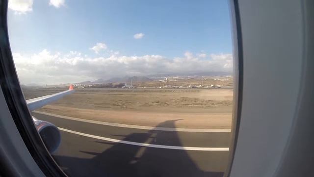 Landing in Tenerife South Airport on A330 Aeroflot смотреть онлайн