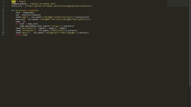 Scrapy quick demo смотреть онлайн