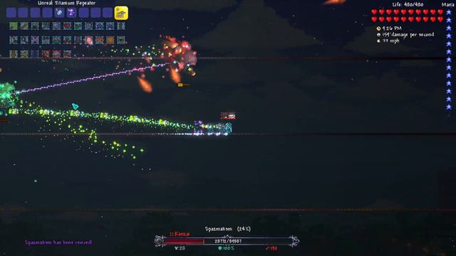 How to beat The Twins in Masochist Mode with ALL CLASSES (Terraria Fargo's Mod) смотреть онлайн