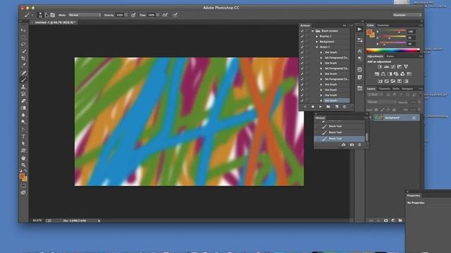 Brush Tool Recording Actions In Photoshop | How To | Graphicxtras смотреть онлайн