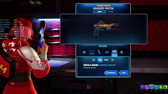 Fortnite Chapter 5 Season 1 : RTX 4080 16GB ( 4K Ultra Graphics ) смотреть онлайн
