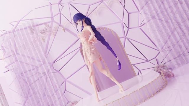 【R18-MMD】Genshin Impact-Raiden Shogun смотреть онлайн