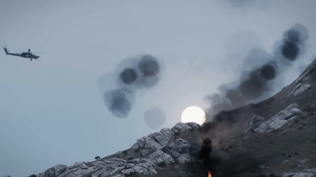 Russian Helicopters destroyed by an Anti-aircraft weapon - Stinger | ARMA 3 - Military sim смотреть онлайн