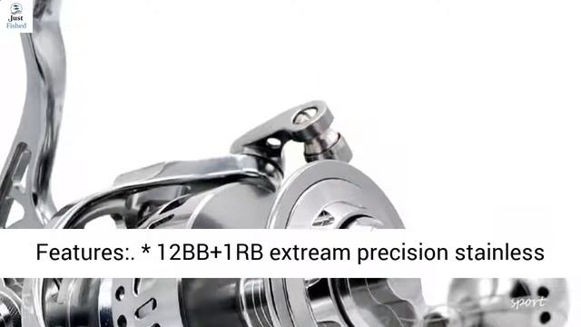 CAMEKOON WT7000 All Aluminum Saltwater Spinning Fishing Reel Max Drag Over 83 LB смотреть онлайн