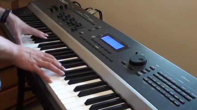Lady Gaga - Gypsy - Piano Only - Played on a Kurzweil Artis смотреть онлайн
