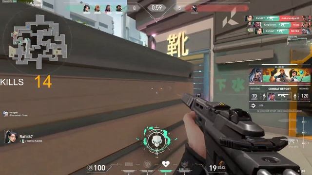 20 KILLS CHALLENGE IN SINGLE MATCH VALORANT GAMEPLAY V/O смотреть онлайн