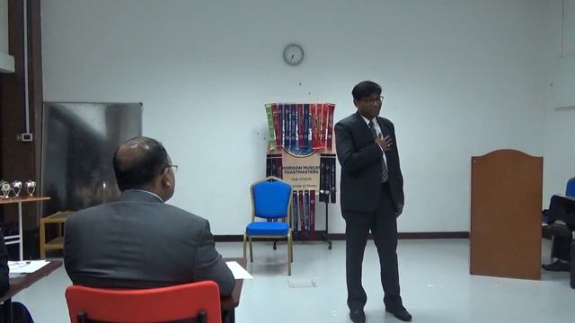 MMTC Humorous Speech Contest 2017 - Contestant No 8 - TM Suryakant Kirloskar смотреть онлайн