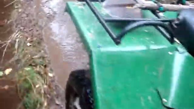 Самодельный квадроцикл из оки в глубокой колее. смотреть онлайн