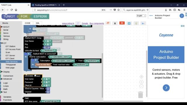 NodeMcu (ESP8266) Tutorial C-18: Send data to Cayenne mydevices platform смотреть онлайн