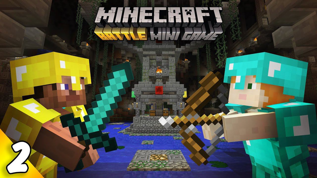 Minecraft (PS3) Battle Mini Game | [Часть 2]