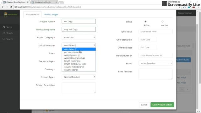 STORILABS eSTORE Catalog Admin смотреть онлайн